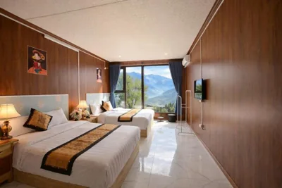 Family Room with Mountain View — Sapa May Ecolodge